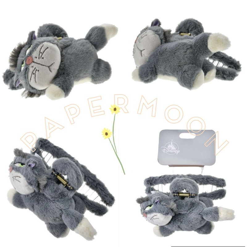 New!!พร้อมส่ง ที่หนีบผมLucifer cat จาก disney store japan ของแท้จากญี่ปุ่น