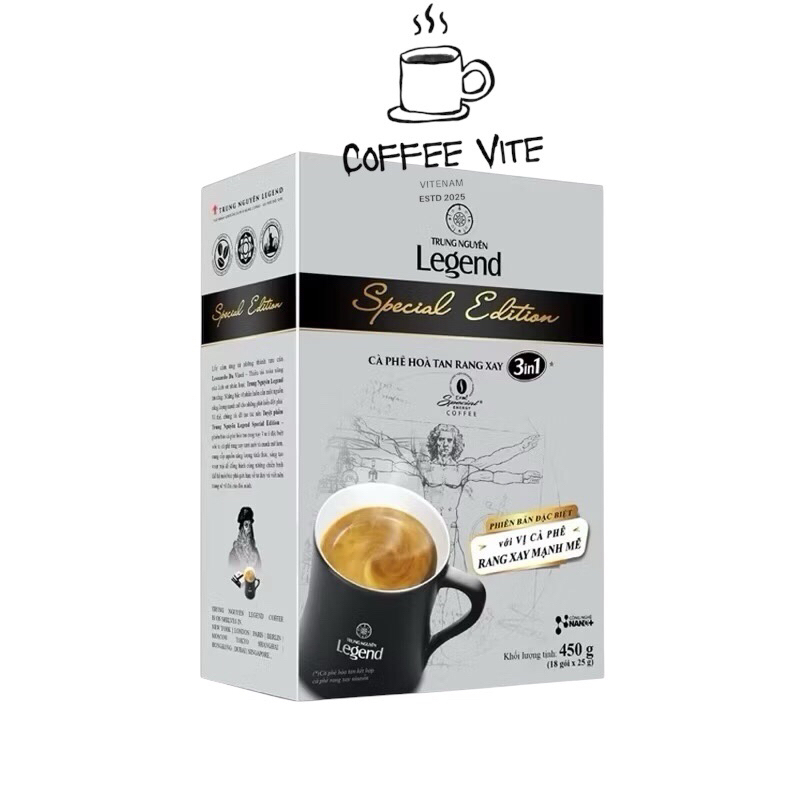 Legend Special Edition 3in1instant coffee with finely milled coffee beans