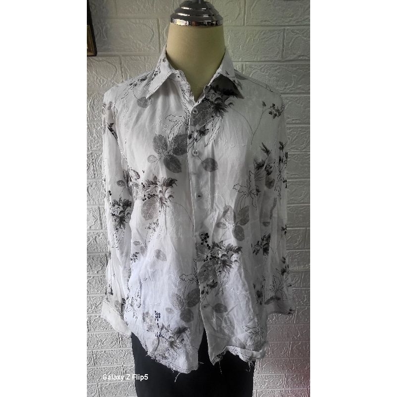 รหัส 0528 เสื้อเชิ๊ต แบรนด์ Dapper ไซส 1 อกถึง 36