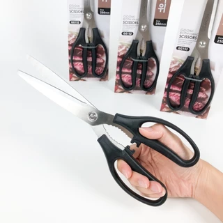 กรรไกรตัดอาหาร กรรไกรตัดเนื้อ ทำครัว สแตนเลส Korea BBQ Scissors GG152 가위