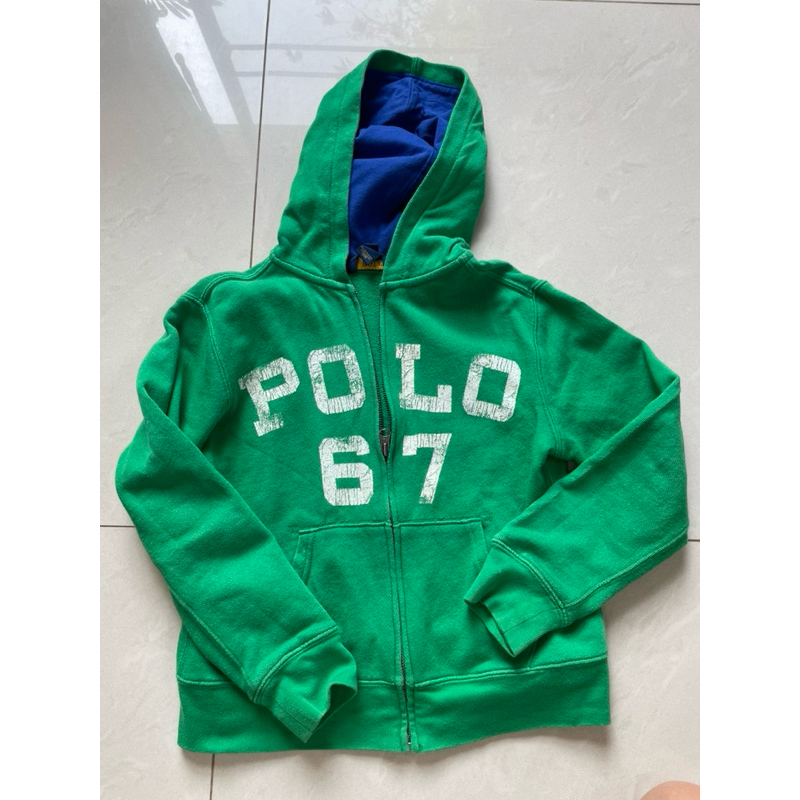 Polo Hoody jacket มือสอง เท่ๆ (125-140 cm)