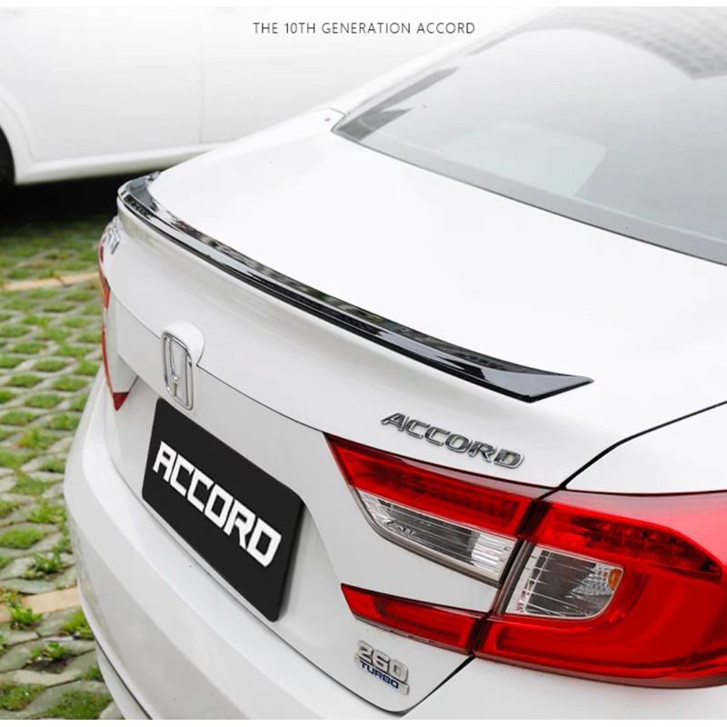 สปอยเลอร์ท้ายรถ ตูดเป็ด เสริมความหล่อ Accord G10 2018 2019 2020 2021 2022 2023 2024
