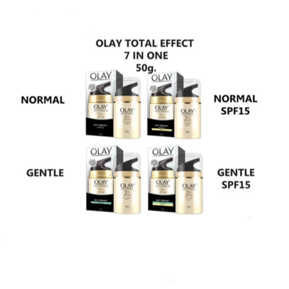🌟 ครีมบำรุงผิวหน้า 7 ประการ โอเลย์ OLAY TOTAL EFFECT  7 IN ONE DAY CREAM NORMAL/GENTLE  50กรัม