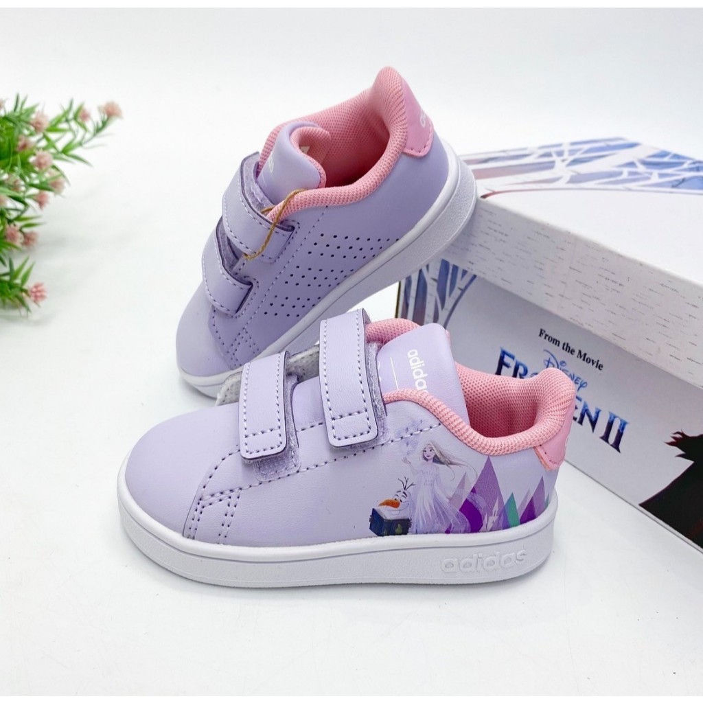 พร้อมส่งรองเท้าผ้าใบ Adidas Frozen Purple Shoes
