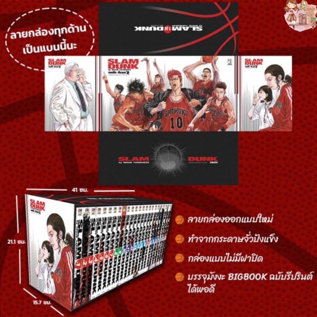 หนังสือ พร้อมส่ง (Boxset) Slam Dunk BIGBOOK Complete Edition [SET B] สำนักพิมพ์  NED COMICS