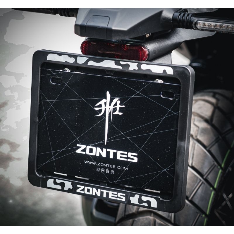 ใหม่สุด!! กรอบทะเบียน Zontes ลายทหาร ตรงรุ่น 368D 368K 368G 350E 350D ดีไซน์สวย เท่ ดุ แบบลายพราง: Pocenti Scooters