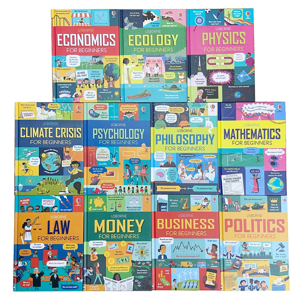 หนังสือ Juvenile Business School 11 เล่มเป็นหนังสือธุรกิจภาษาอังกฤษปกแข็งสำหรับเด็ก Money, Business, politics...