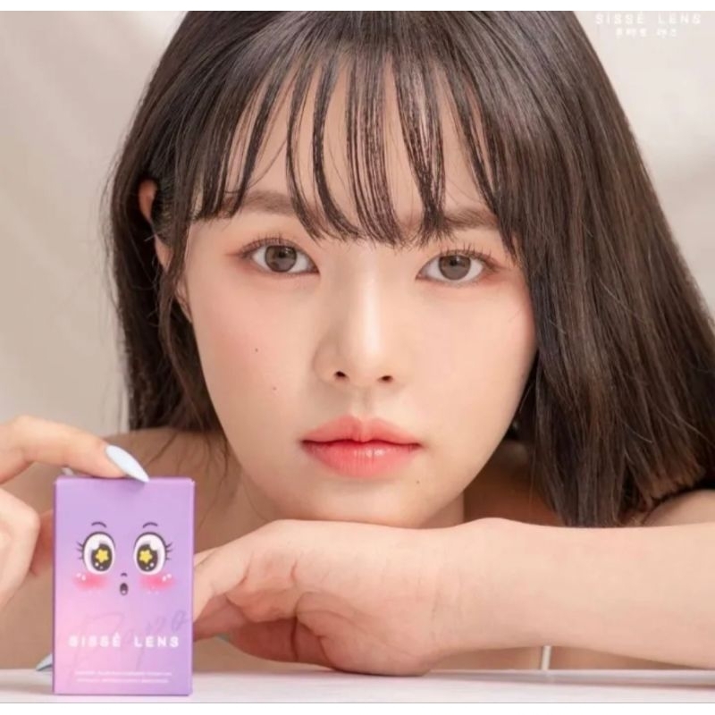 Sisse lens รุ่น Popo สี Milk Tea/Ceylon คอนแทคเลนส์เกาหลี(รายเดือน)