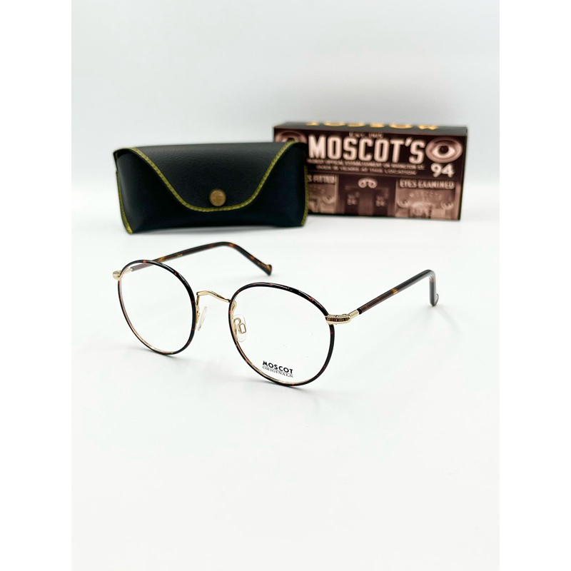 MOSCOT กรอบแว่นตา+คลิปออน รุ่น Zev สี Tortoise แบรนด์เก่าแก่และนี่คือหนึ่งในรุ่น iconic 💯% Authentic
