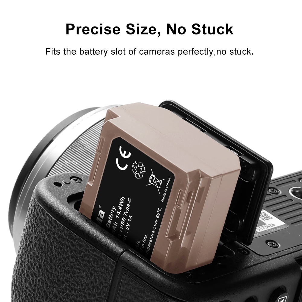 Kingma SONY NP-FZ100 รุ่นชาร์จแบตเตอรี่ได้ในตัวผ่านสาย USB (FZ100) (ประกันศูนย์ 1 ปี)