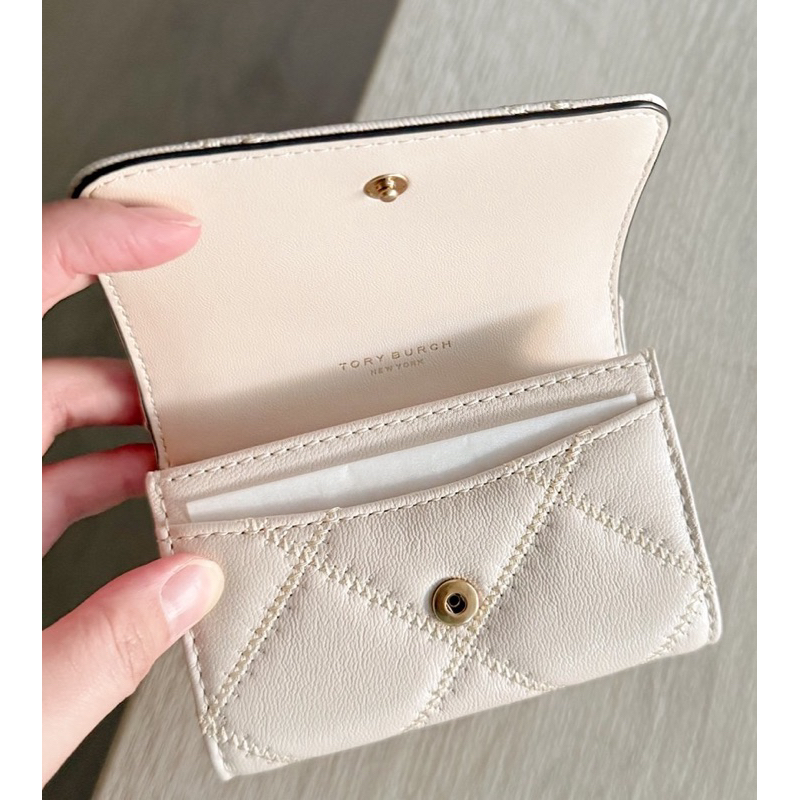 **พร้อมส่ง ของแท้**ใช้codeลดได้ ✨ Tory Burch​ Willa Card wallet ราคา ถูกที่สุด ดีลบีเคเค แกลเลอรีภาพที่ 4