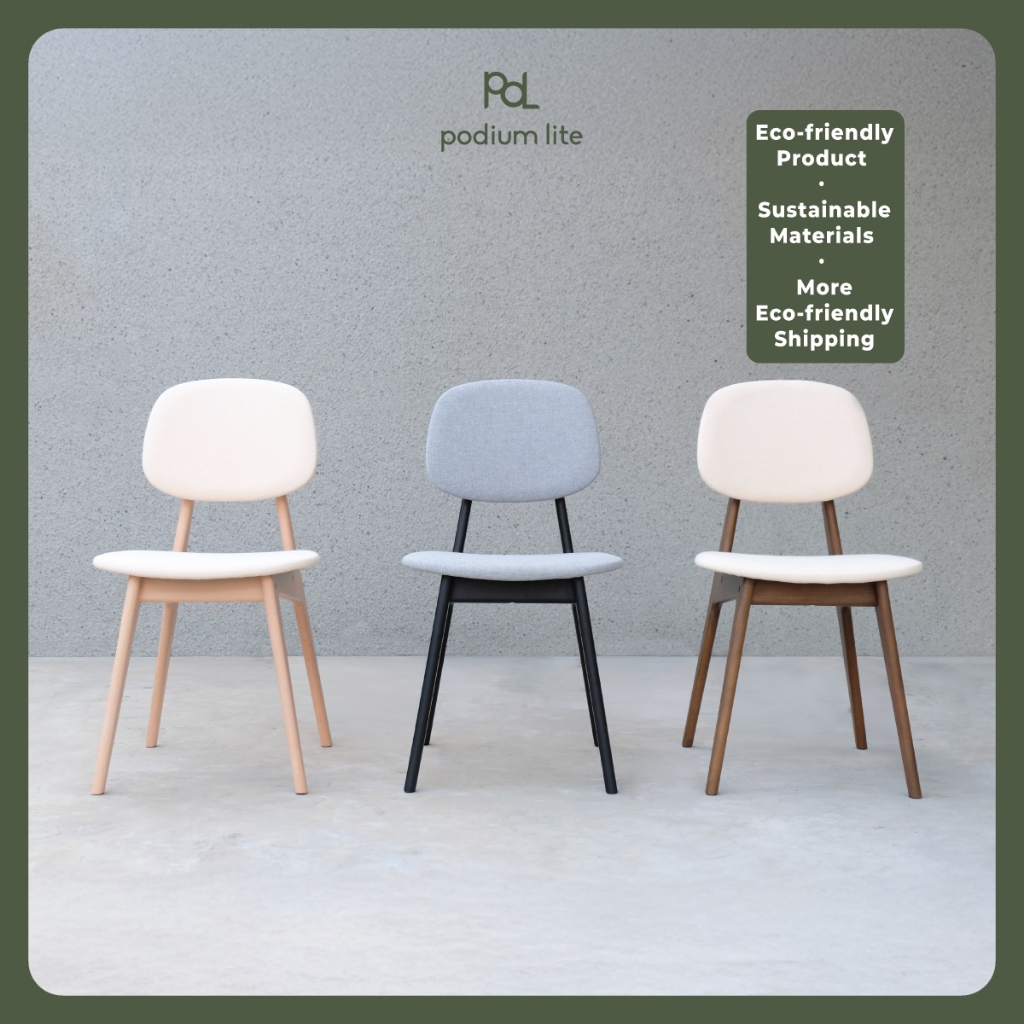 Podium lite | เก้าอี้ไม้จริง ถอดประกอบได้ รุ่น Plus Bunny Chair