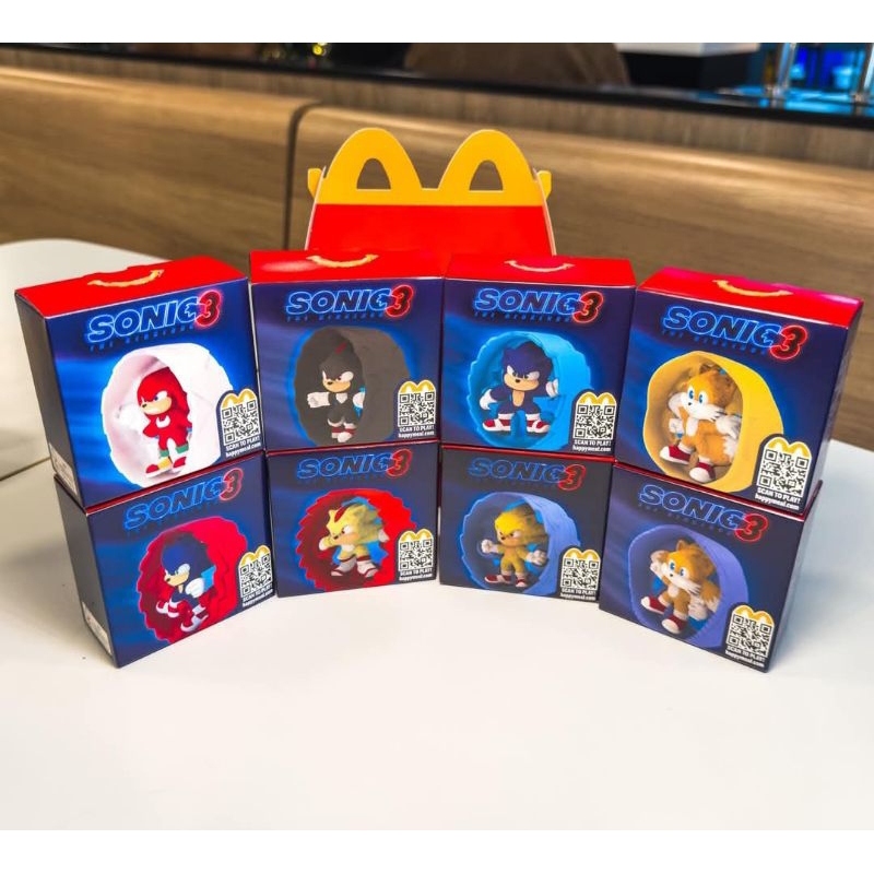 Happy Meal Sonic 3 ครบชุด McDonald's