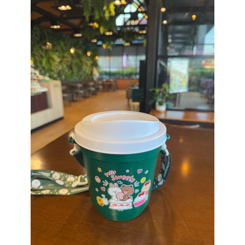 ✨Café Amazon x Line Friends Bucket ✨ บักเก็ทอเมซอน