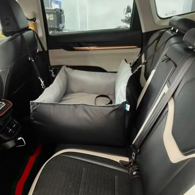 car seat สัตว์เลี้ยง เบาะหลัง75*55cm รูปที่ 3