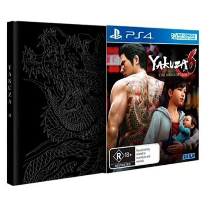 COLLECTOR CASE PS4 YAKUZA 6 THE SONG OF LIFE (มือ1 ไม่มีซีล)