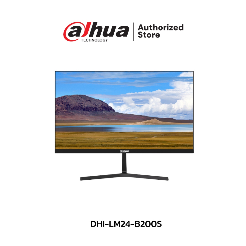 DAHUA จอมอนิเตอร์ 23.8 นิ้ว (1920×1080)(75Hz)(มีลำโพง) รุ่น DHI-LM24-B200S