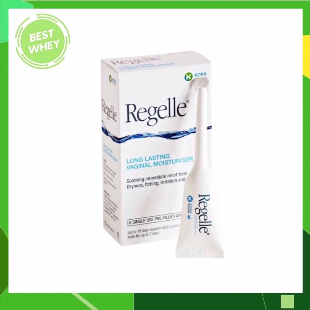 หมดอายุ 08/2026 REGELLE รีเจล เจลหล่อลื่น เพิ่มความชุ่มชื้นให้ช่องคลอด ลดอาการ แสบ เจ็บ (3734)