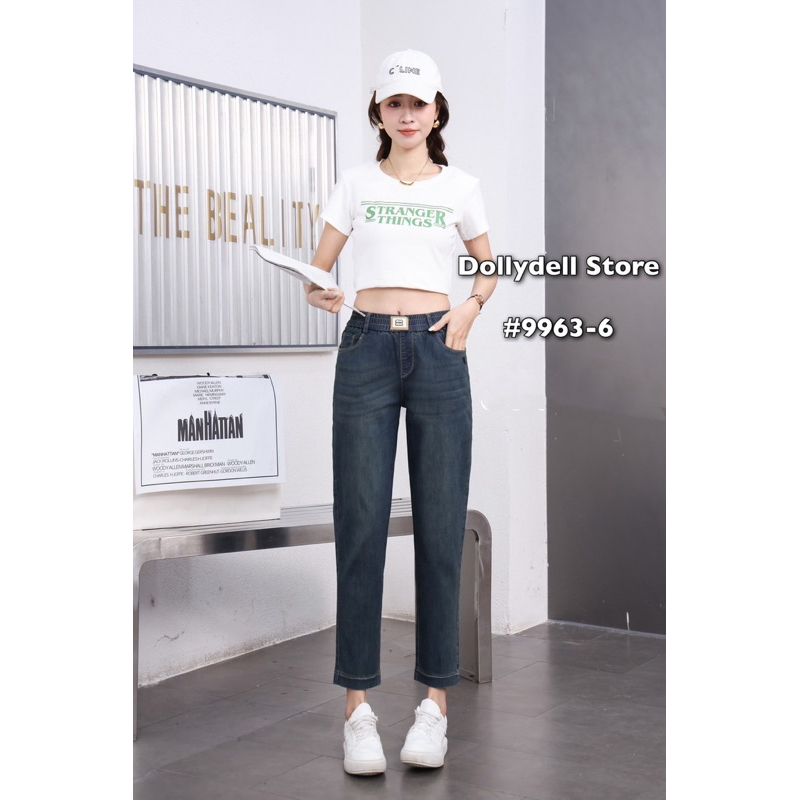 9963-6 กางเกงยีนส์ Dolly Dell สีสนิมมาใหม่