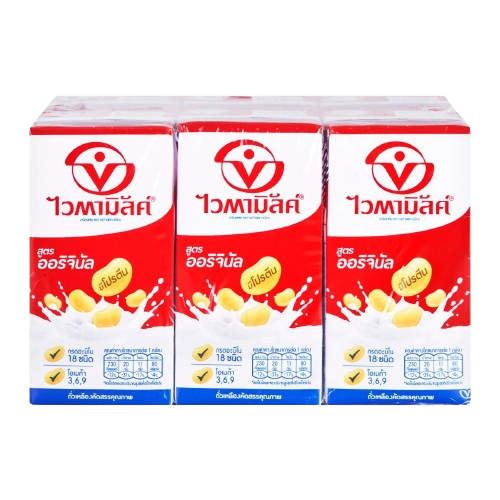 ไวตามิลค์กล่อง300มล. แพ็คx6กล่อง