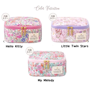 [พร้อมส่ง🇹🇭] กระเป๋าเครื่องสำอางค์ Cyalel Yahato x Sanrio Liberty Fabrics Cometics bag