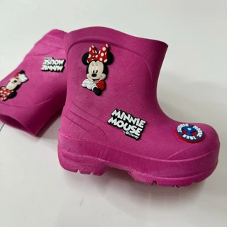 รองเท้าบูทเด็ก MINNIE MOUSE OPTA มินนี่เมาส์ คิตตี้ บาร์บี้ กันน้ำ สำหรับเด็ก