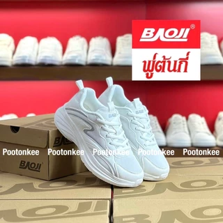 Baoji BJW 1121 รองเท้าผ้าใบบาโอจิ รองเท้าผ้าใบผู้หญิง ผูกเชือก ไซส์ 37-41 ของแท้ สินค้าพร้อมส่ง