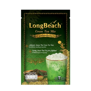 ลองบีช ชาเขียวไทย ขนาด 200 กรัม Longbeach Thai Green Tea 200g ชานม/ ชาเย็น/ ชาเขียว