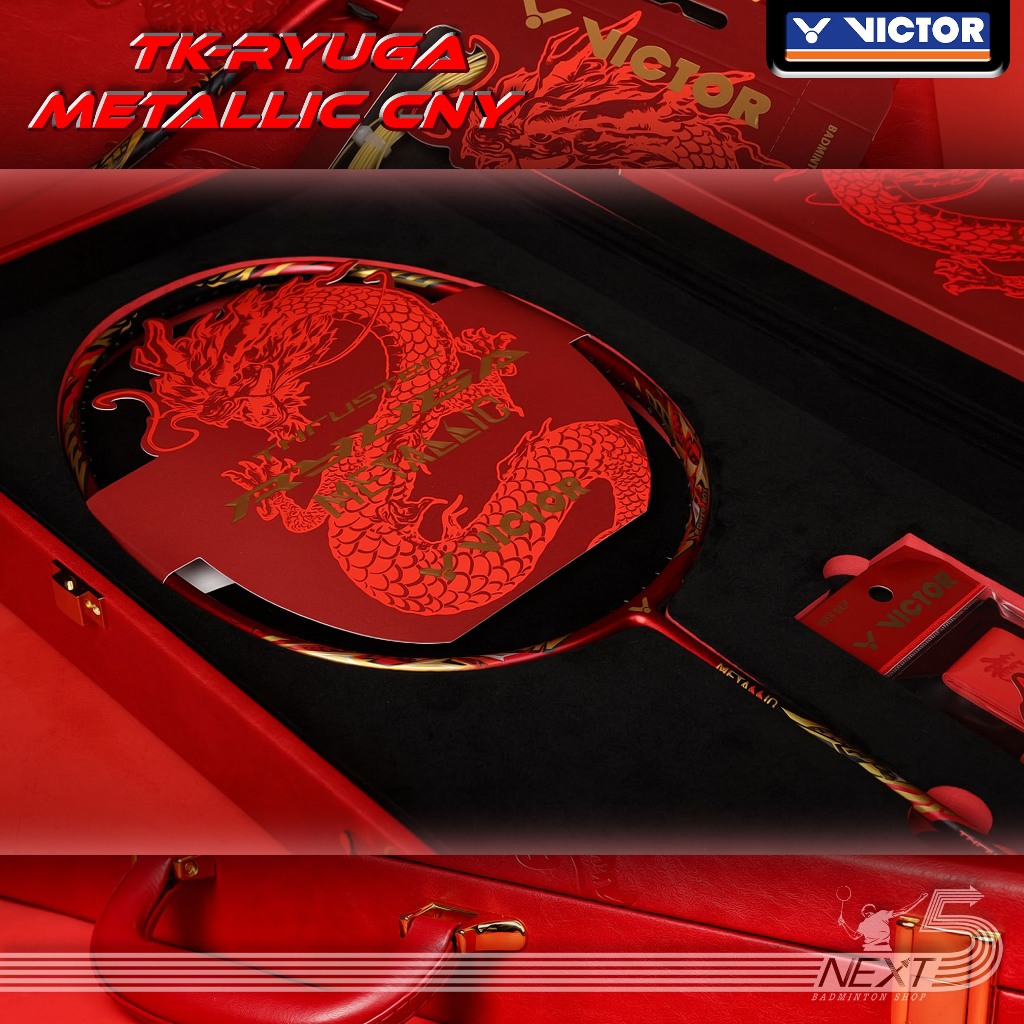 Victor ไม้แบดมินตัน รุ่น TK-Ryuga Metallic CNY 3U/G5 Limited Box set