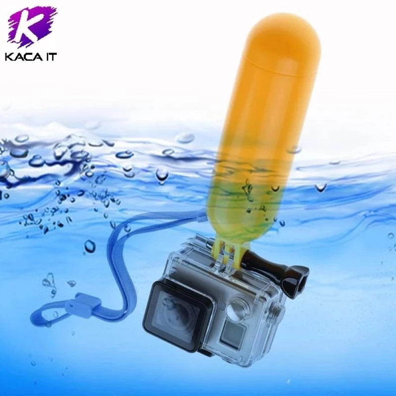 Gopro ทุ่นลอยน้ำ ทุ่นลอยน้ำ goproสีเหลือง Floating Hand Grip Bobber thumbnail 3