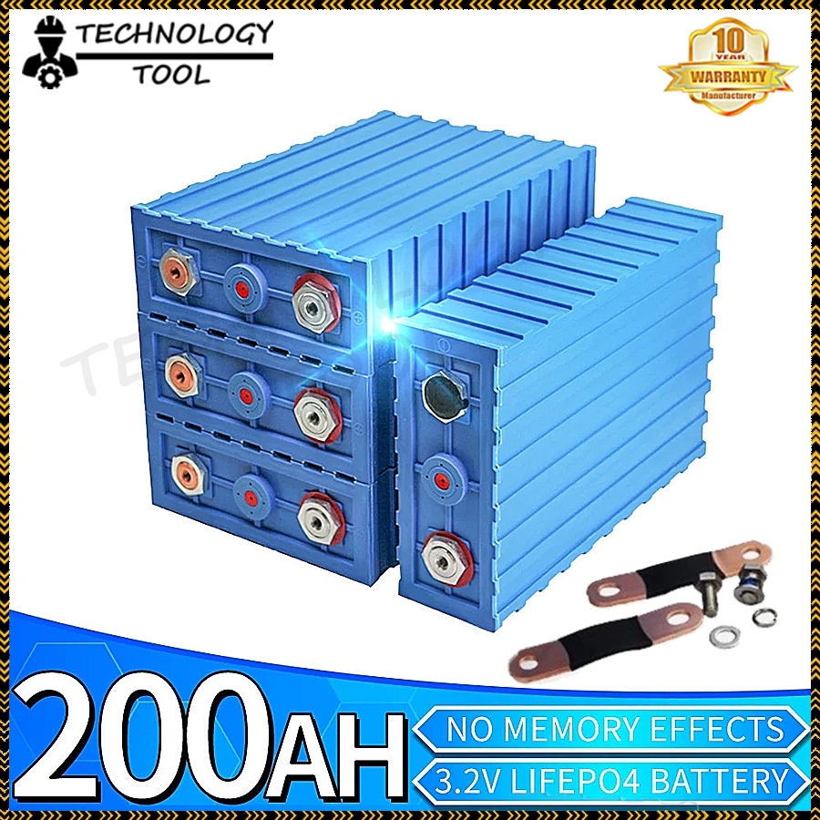 รับประกัน 10 ปี แบตเตอรี่​ ลิเธียม​ CALB แบตเตอรี่ใหม่เอี่ยม Lifepo4 3.2v GRADE A 200Ah 12v/48v เซต4ก้อน แบตเตอรี่ใหม่เ