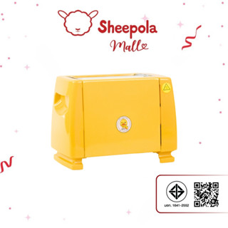 SHEEPOLA เครื่องปิ้งขนมปัง ลายเป็ด เตาปิ้งขนมปัง เครื่องทำแซ…