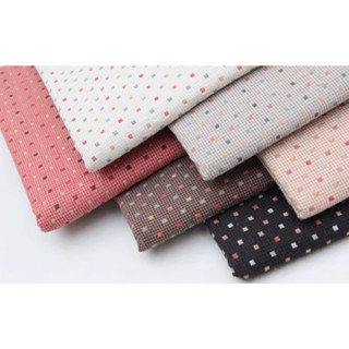 ผ้าทอเนื้อดีมาก  ผ้าทำกระเป๋าสไตร์ญี่ปุ่น  ผ้าทำงานDiy