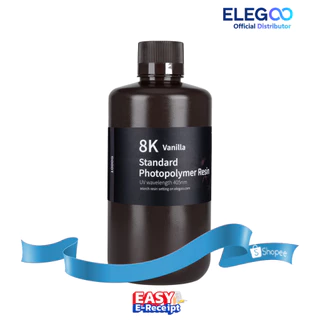 Elegoo Standard Resin 8K 1 kg พิมพ์ง่าย รายละเอียดคมชัด ใช้ได้กับทุกแบรนด์
