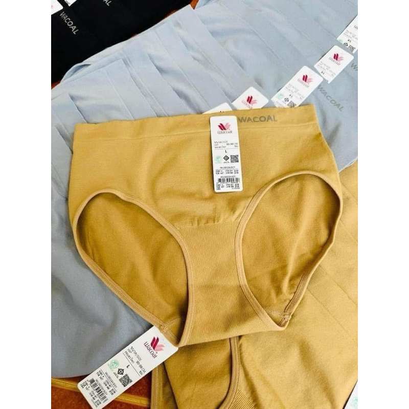 Wacoal กกน ผ้าทอทั้งตัว ผ้านุ่มมาก ใส่แล้วไม่กดรัดให้เป็นรอยแดงรหัส WU3E03X