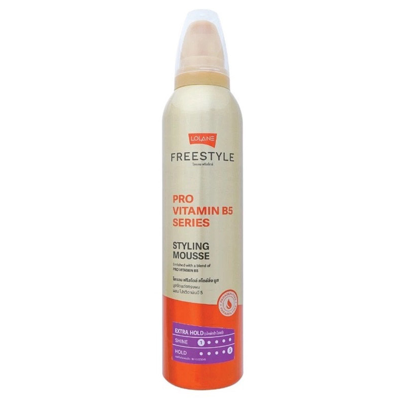 มูสจัดแต่งทรงผมLolane Freestyle Styling Mousse 130 ml. โลแลน ฟรีสไตล์ สไตล์ลิ่ง มูส มูสจัดแต่งทรงผม