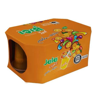เจเล่ไลท์เฟรชชี่ มี6รสชาติให้เลือก 125 ก. แพ็ค 6 ถ้วยJelly Light Freshy, 6 flavors to choose from, 125 g., pack of 6 cup