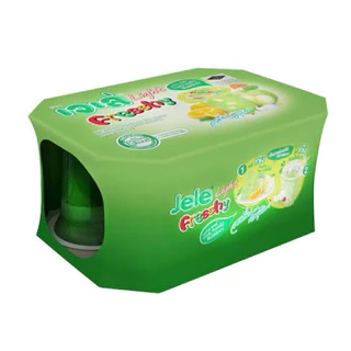 เจเล่ไลท์เฟรชชี่ มี6รสชาติให้เลือก 125 ก. แพ็ค 6 ถ้วยJelly Light Freshy, 6 flavors to choose from, 125 g., pack of 6 cup