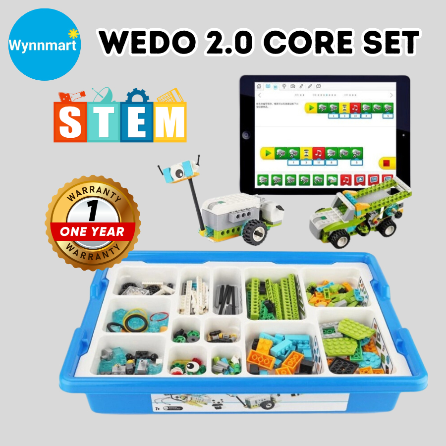 บล็อคตัวต่อ 45300 WeDo 2.0 Core Set ของเล่น STEM Toy ของเล่นเพื่อการศึกษา V96