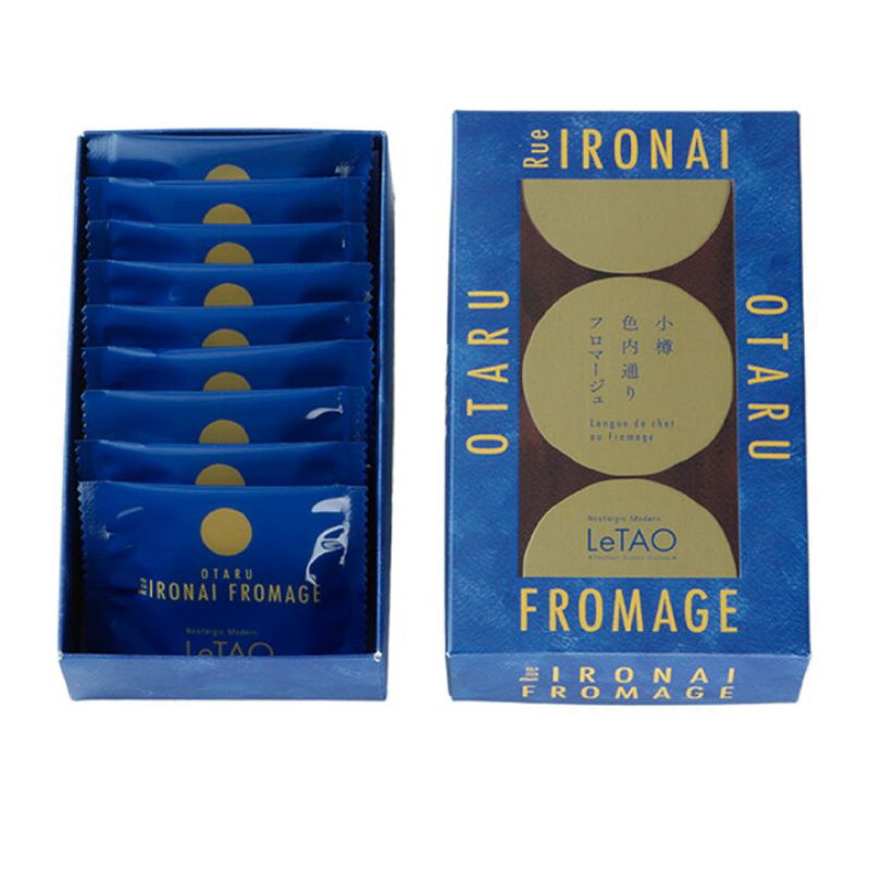 ขนมญี่ปุ่น คุกกี้รสชีสLetao Otaru Rue Ironai Fromage ขนมโอตารุ  หมดอายุ31/3/2026ルタオของฝากฮอกไกโด ขนม