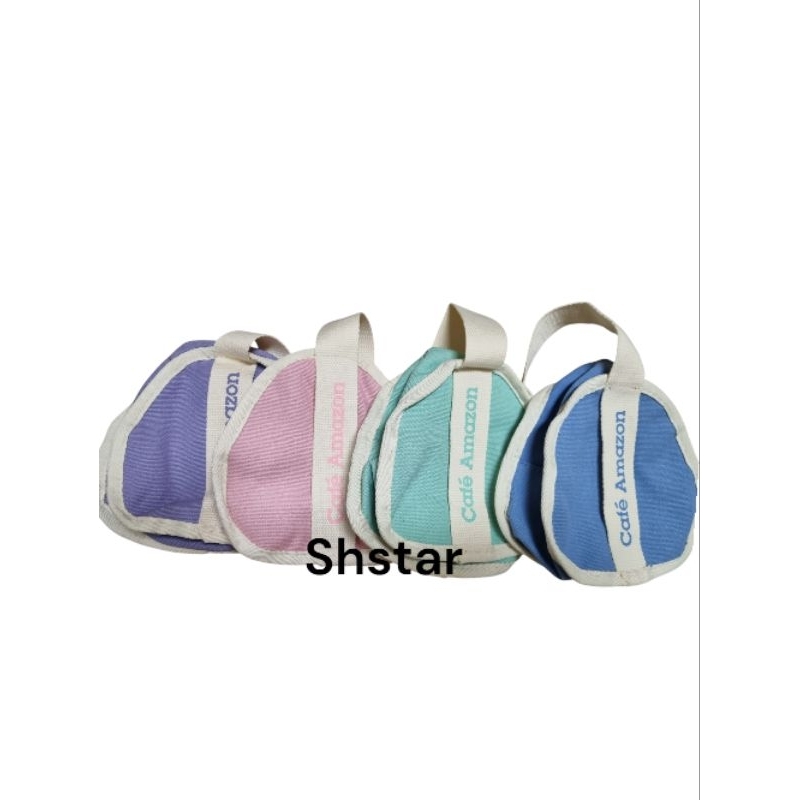 (สินค้าสำหรับแถม)กระเป๋าแคนวาสพาสเทล(canvas pastel bag) 4สี