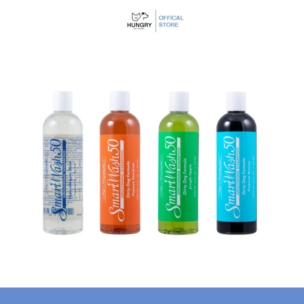 [พร้อมส่ง❗️] Chris Christensen Smart Wash50 Shampoo แชมพูสัตว์เลี้ยงสำหรับกรูมมิ่ง 354 ml 🛁| แมวหิว