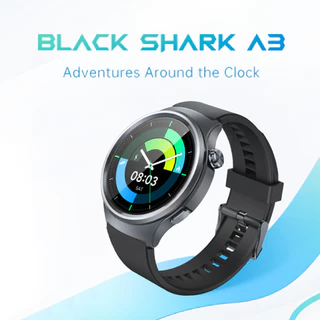 [ลดเหลือ 1099] Black Shark A3 สมาร์ทวอทช์ คุยโทรศัพท์ได้ ขอบจอบาง ขนาดจอ 1.53 นิ้ว วัสดุพรีเมี่ยม-12M