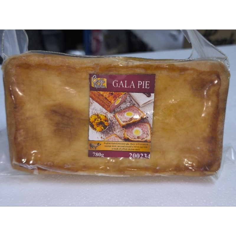 Gala Pork Pie Large 780g – กาล่าพายพรีเมี่ยม ล้อมไปด้วยเนื้อหมูแน่นๆและไข่ต้ม 2ฟองใน 1แพ็ค ขนาด 780 กรัม ราคา ถูกที่สุด ดีลบีเคเค แกลเลอรีภาพที่ 6