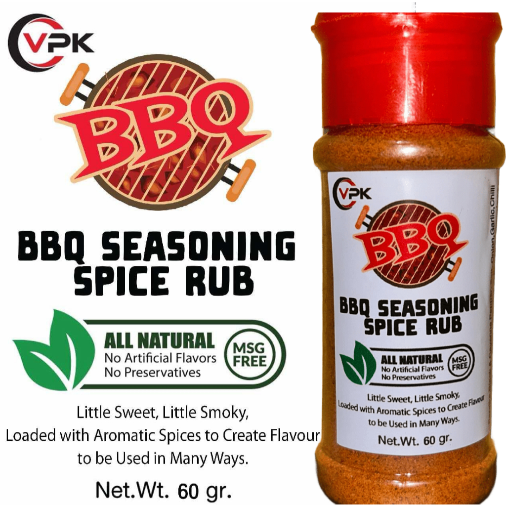 BBQ Seasoning Spice Rub, All Round Multipurpose Seasonings 55gr- Barbecue, Barbeque,", bar-b-q, barb