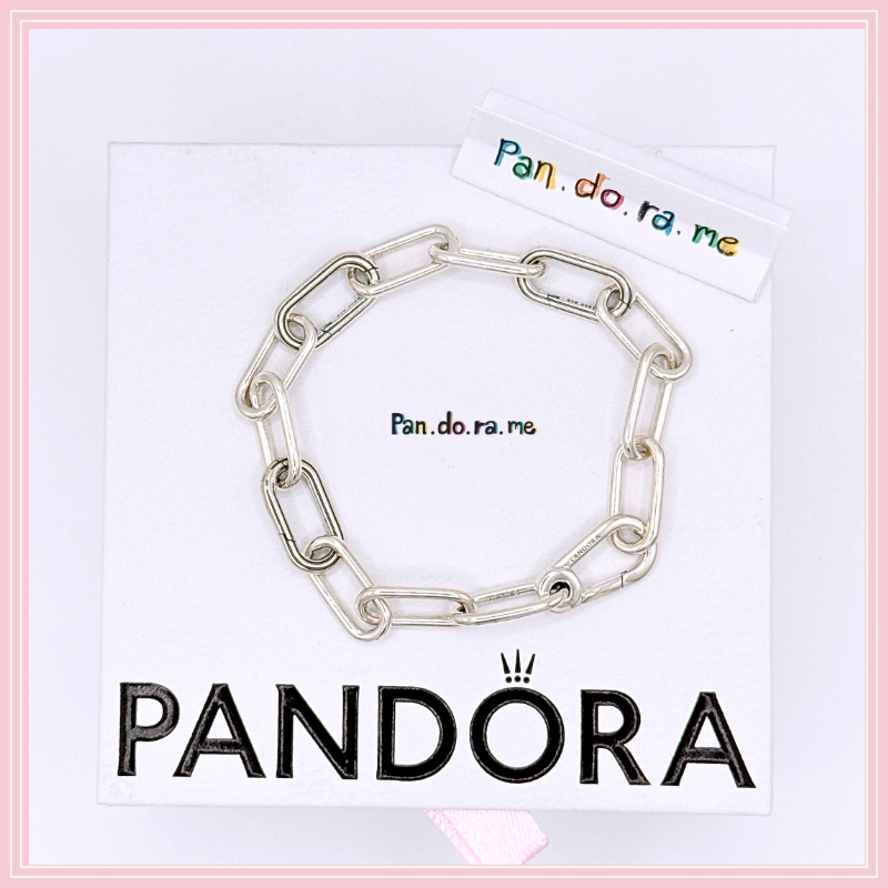 [พร้อมส่ง สินค้าแท้ ] (โซ่ใหญ่) สร้อยแพนโดราแพนมี Pandora Me Silver Sterling Silver Link Bracelet