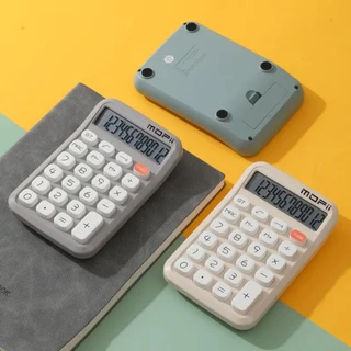 MOFii เครื่องคิดเลข 12 หลัก CUTECULATOR รุ่น Q10 สไตล์มินิมอล ขนาดกะทัดรัด ปุ่มนิ่ม สีสันพาสเทล