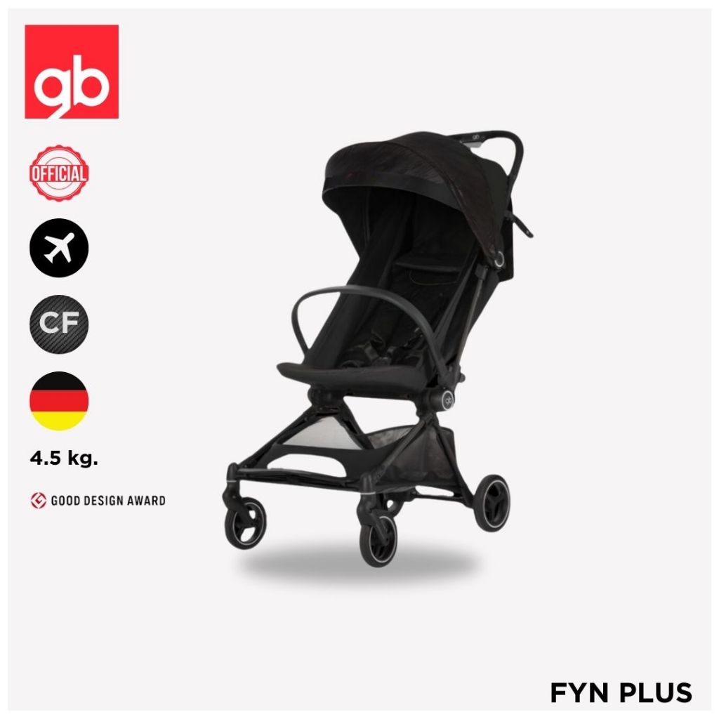GB รถเข็นเด็กพับเล็ก พกพาขึ้นเครื่องบินได้ รุ่น FYN PLUS