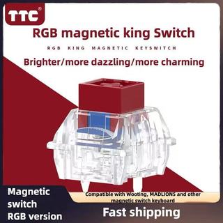 TTC MAGNETO KING KOM KING OF MAGNETIC SWITCH Wuque WS Flux Hall effect HE Switch สวิตช์แม่เหล็ก ปรับ RT ได้ 0.01M