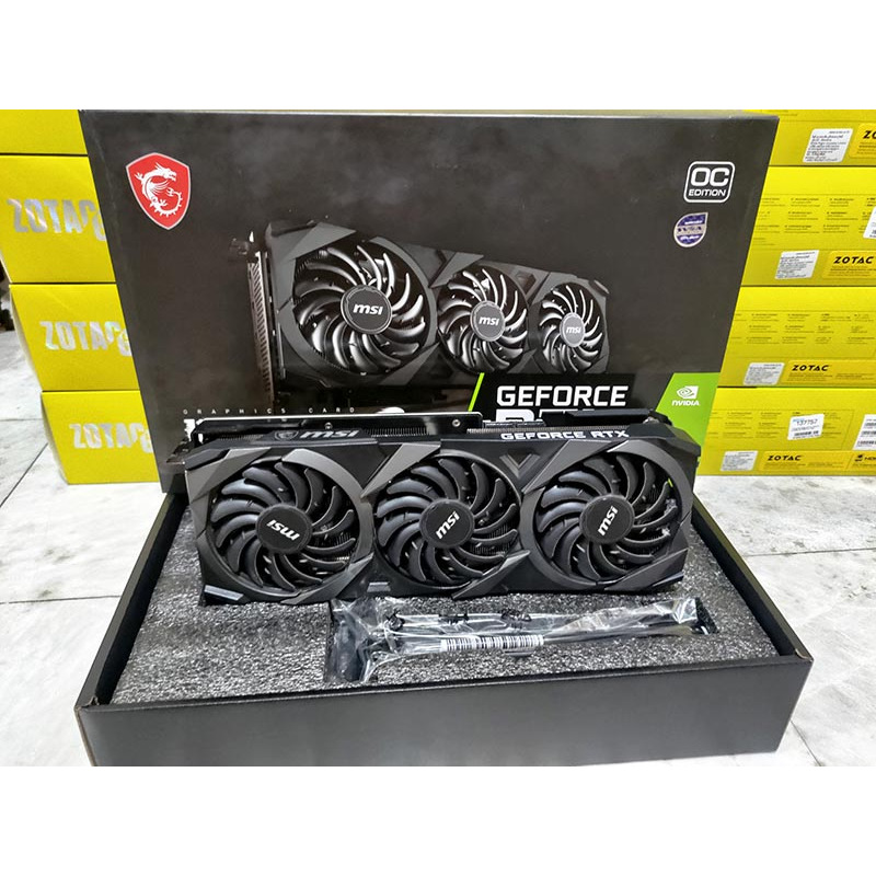 ⚡️พร้อมส่ง⚡️VGA MSI RTX3070Ti TRINITY​ OC 8GB GDDR6X (มือสอง) อดีตประกันไทย​